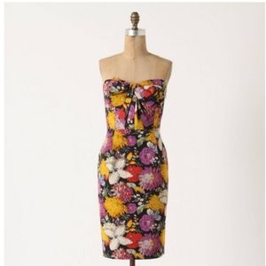 Anthropologie Moulinette Soeurs Tropica Jacquard Bow Dress